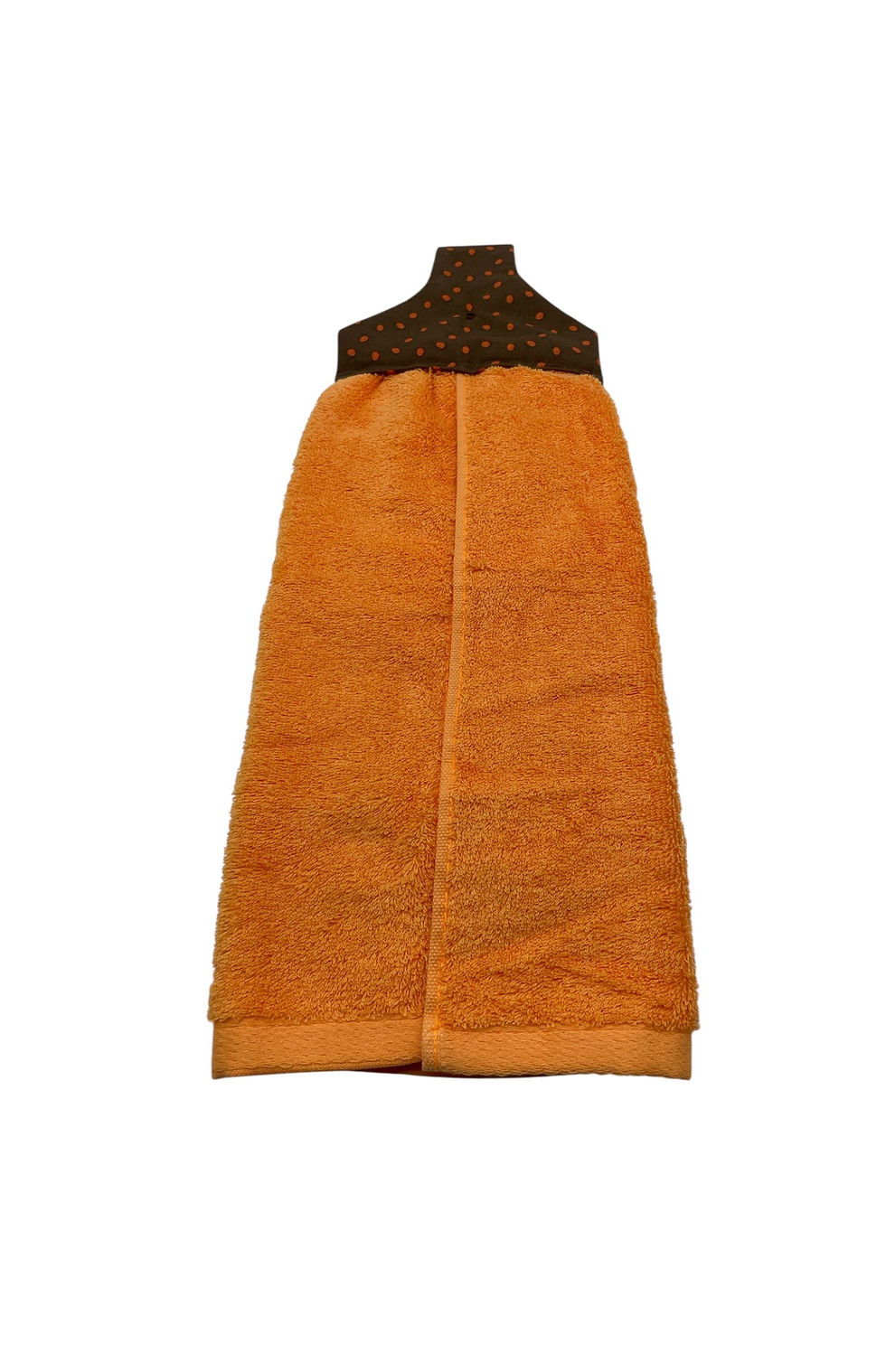 Thumbnail: Orange hanging kitchen towel