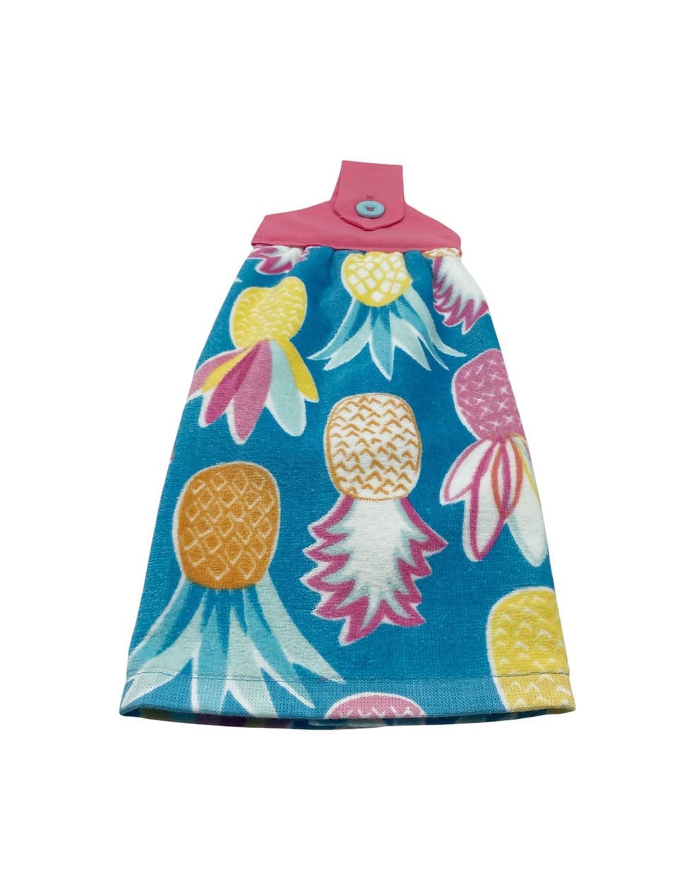 Thumbnail: Pineapple kitchen towel with button