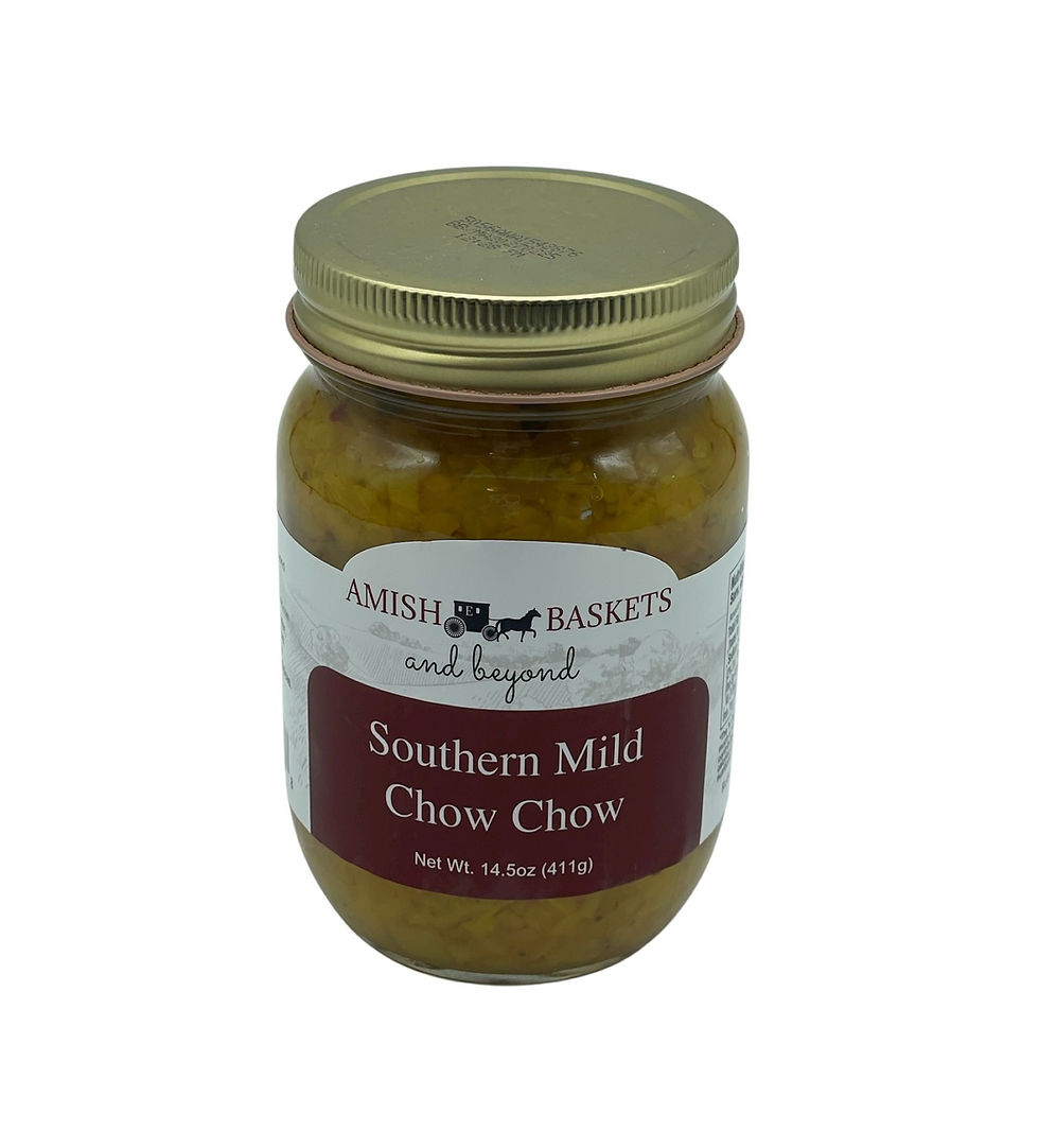 Thumbnail: Amish Made Southern Mild Chow Chow Non GMO All Natural Vegan - 14.5 oz - 2 jars