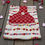 Thumbnail: Valentines Dishtowel With Candy Hearts and Decorations on White Towel