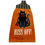Thumbnail: Halloween Hanging Dishtowel Hiss Off Black Cat on Orange Towel