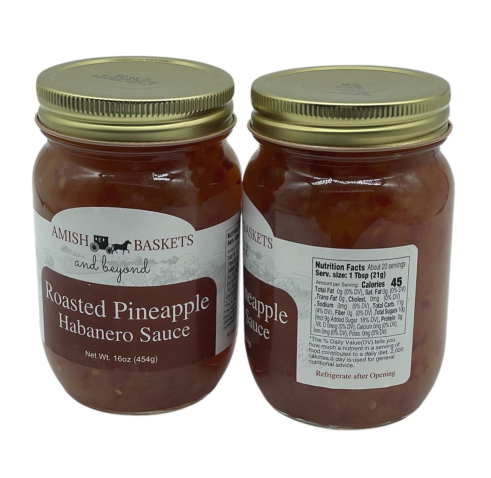 Thumbnail: Roasted Pineapple Habanero Sauce jars