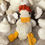 Thumbnail: Adorable knitted duck toy