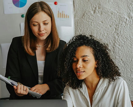 SEO consultant helping a local business improve online visibility