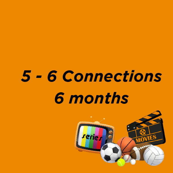 Best IPTV service, 6 month with 5 -6 connections, watch sports, news, series and movies in only one place