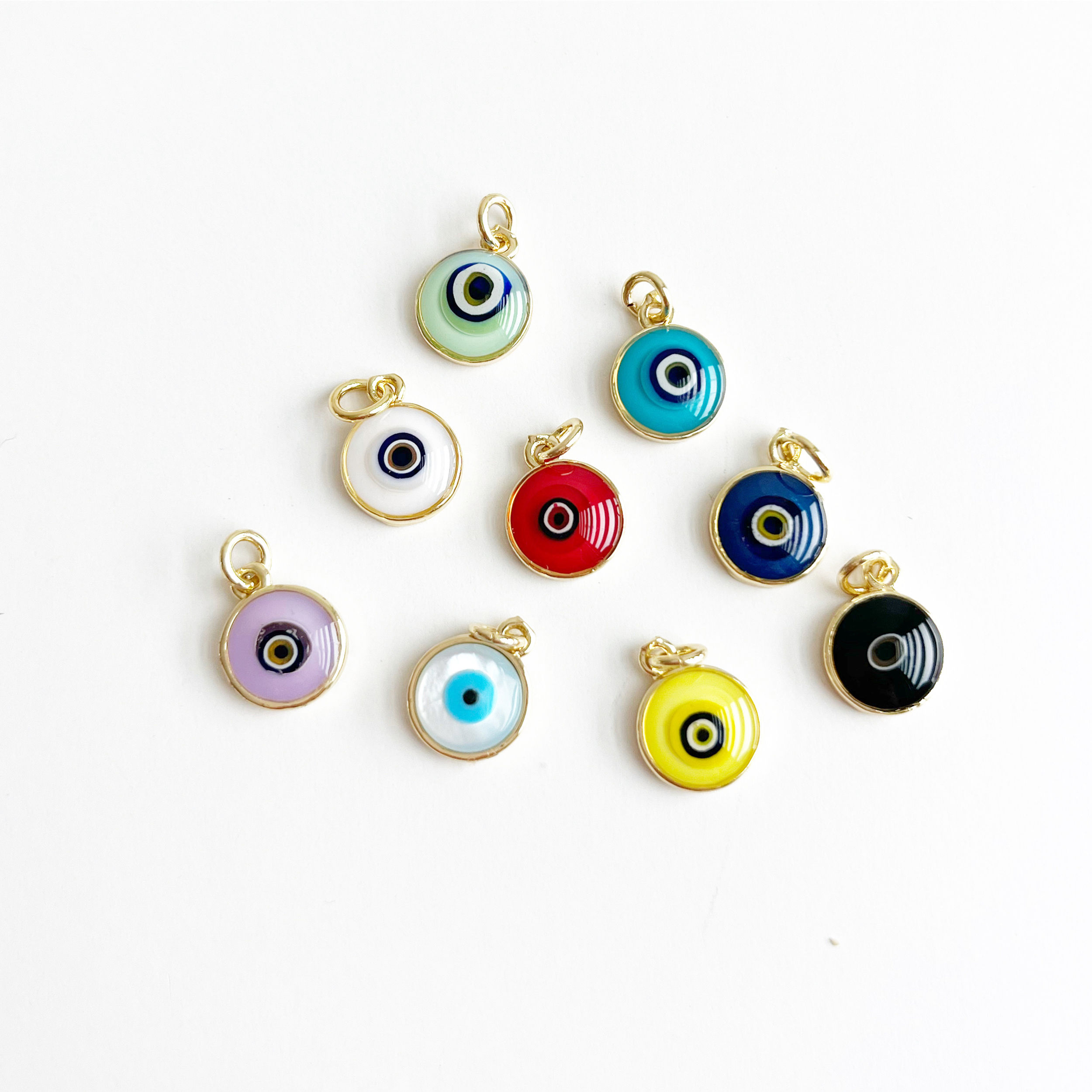 FLAT SHELL EYE CHARM