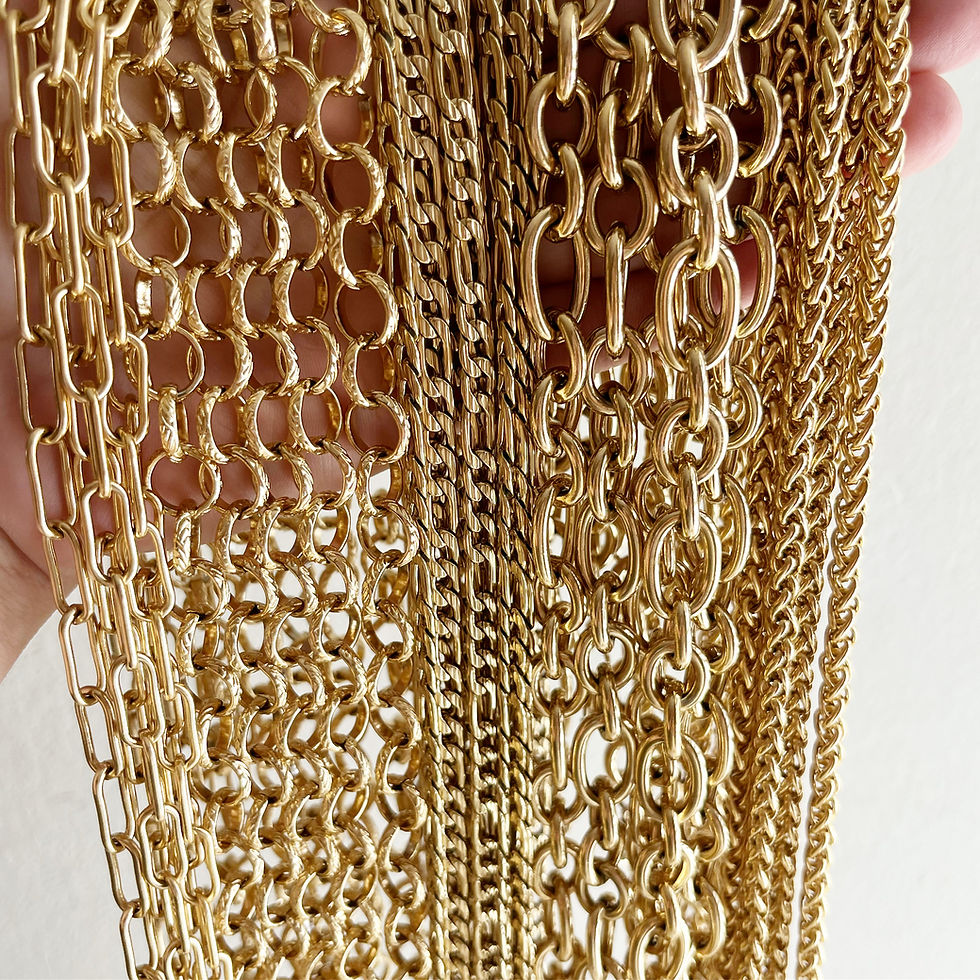 CHAINS AND NECKLACES