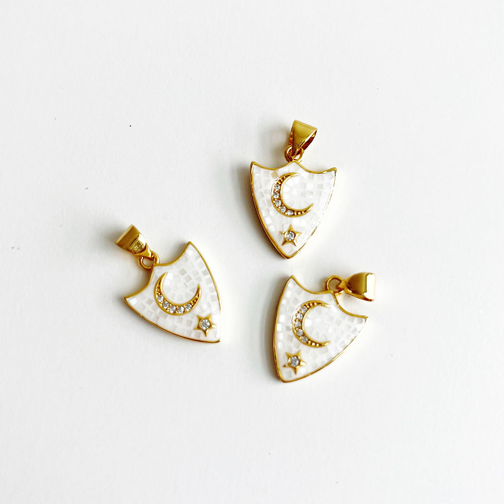 MOON SHIELD PENDANT