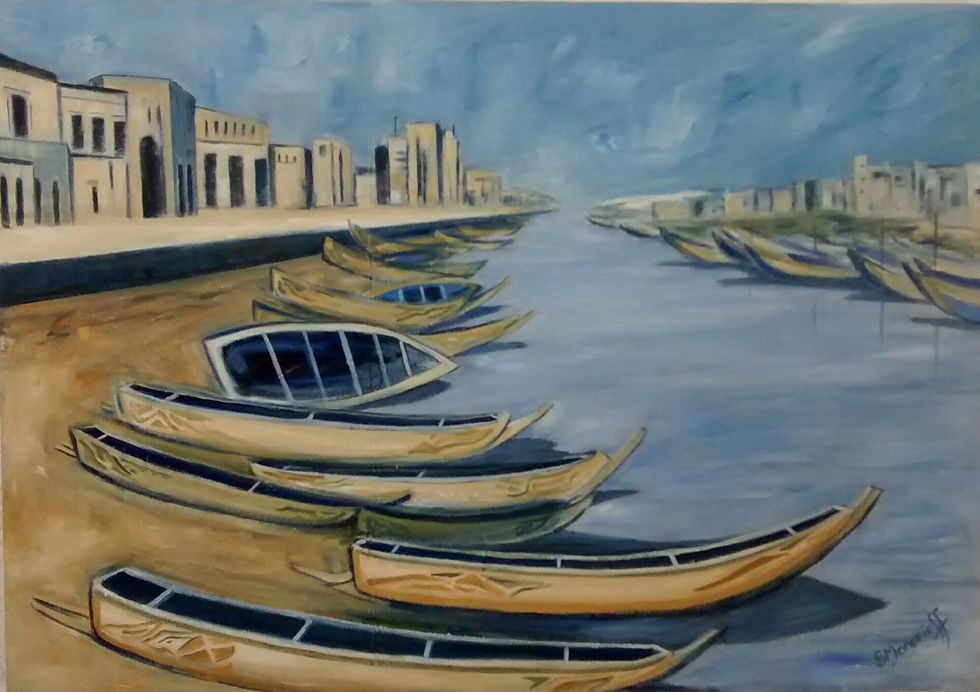 Pirogues, Saint Louis
