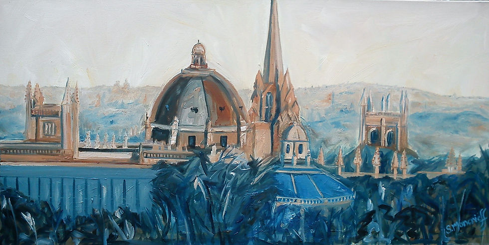 Sheldonian and St Mary's
