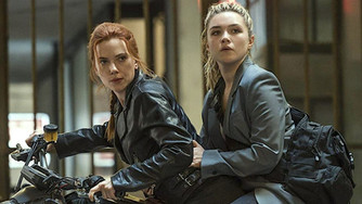 In Marvel blockbuster "Black Widow," the sisters who snark together spark together