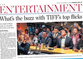 The bug can’t stop the buzz at TIFF 2020