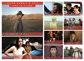 "The Power of the Dog" and "Licorice Pizza" lead the Top 10 films of 2021