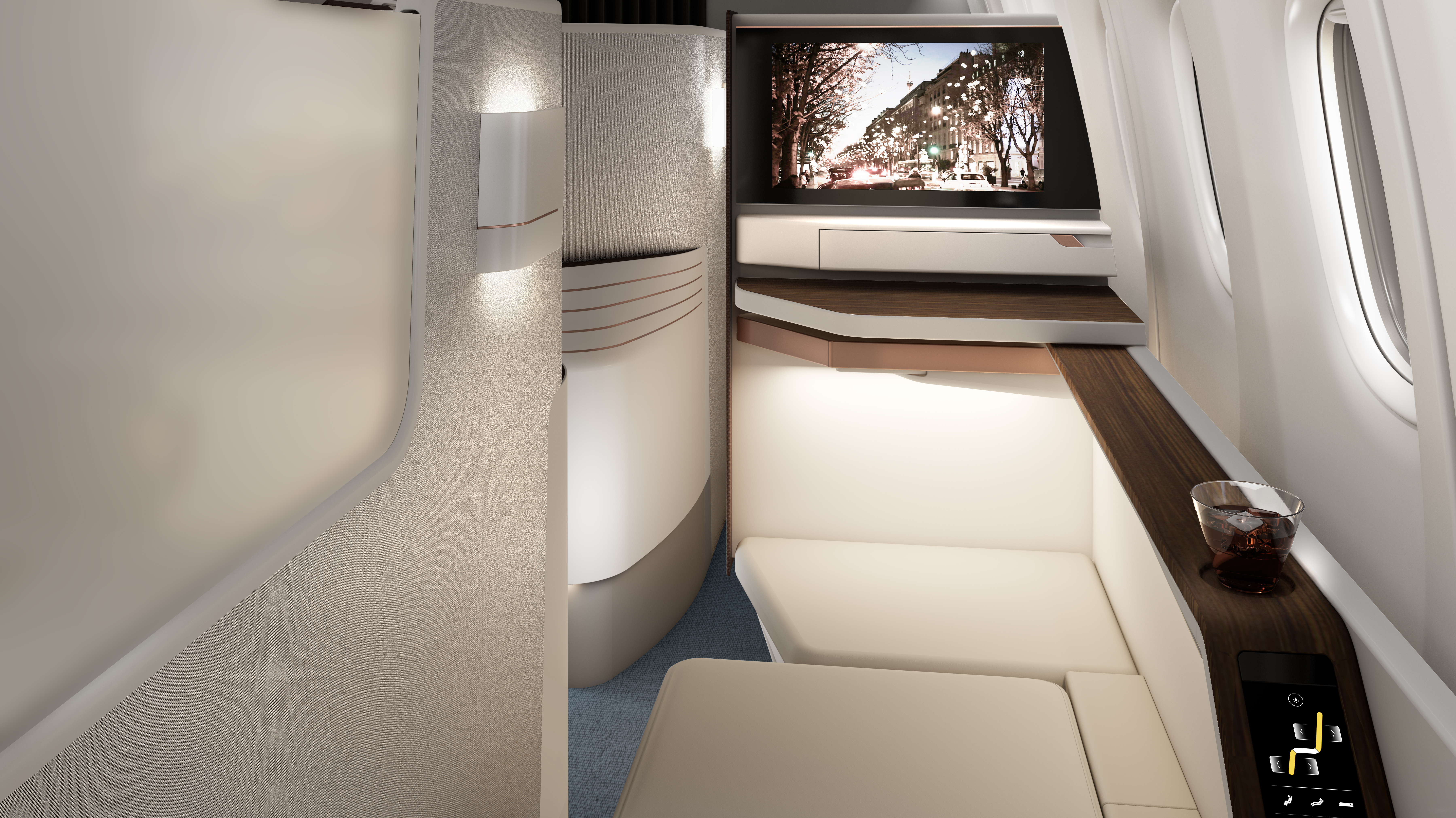 Boeing 777 Mini Suite cabin interior concept