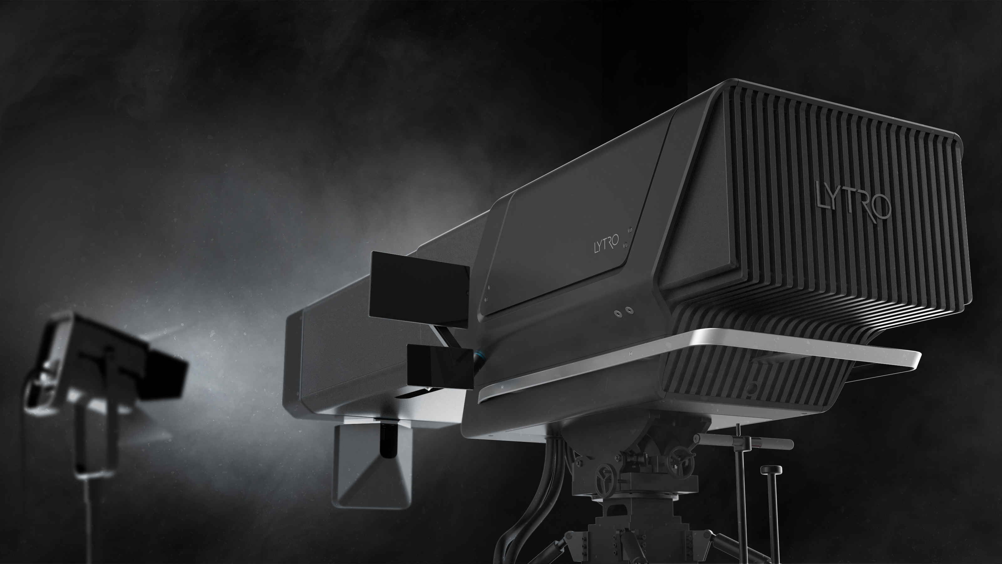 Audio product hero render