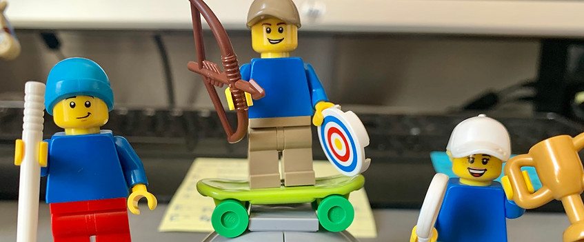 Minifigures for the Greater Columbus Sports Commission