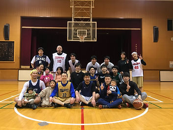 天中OBバスケットボール