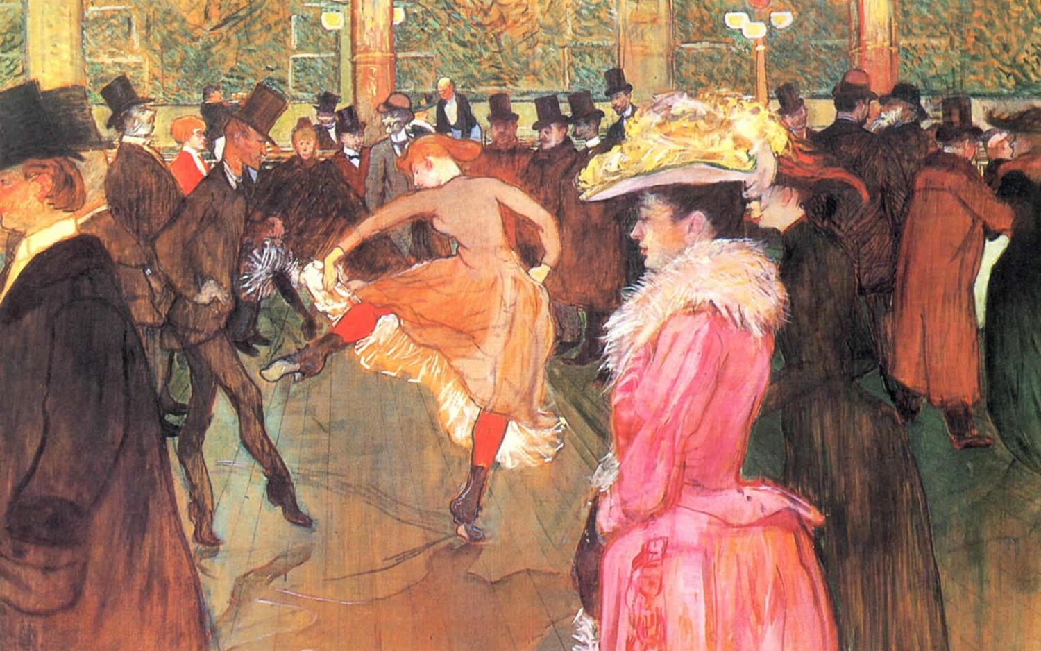 Baile en el Moulin Rouge