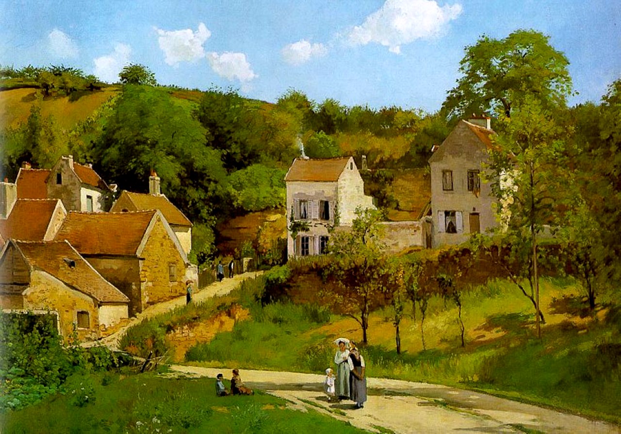 Las colinas de la ermita, Pontoise.
