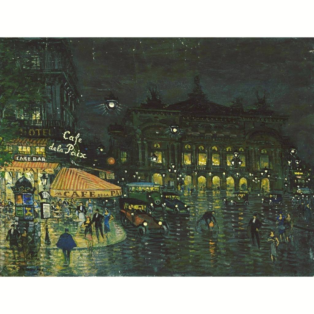 Café de la Paix, plaza de la ópera