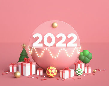 Happy New Year 3D Render