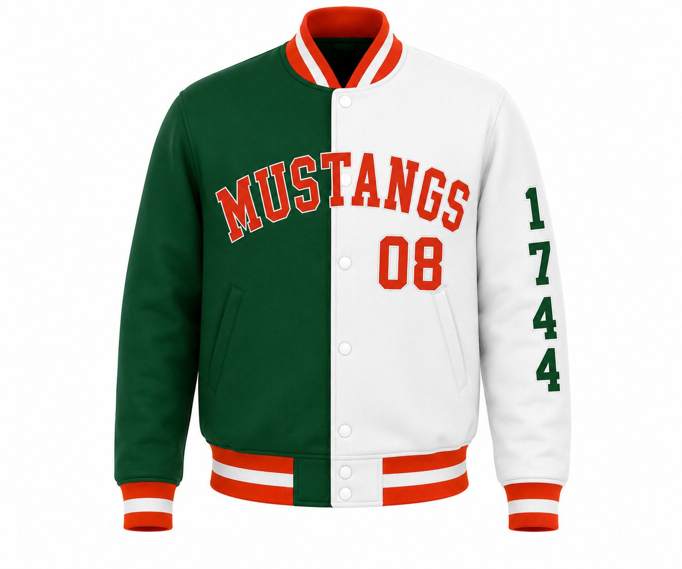 2 Tone Varsity Morgan Park Letterman