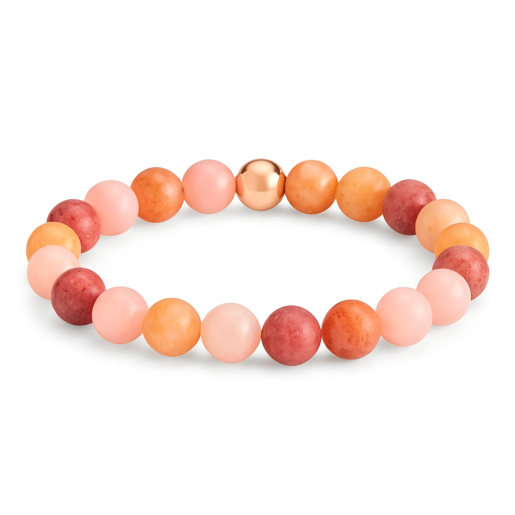 Attract Love Bracelet (Pink Aventurine & Copper)