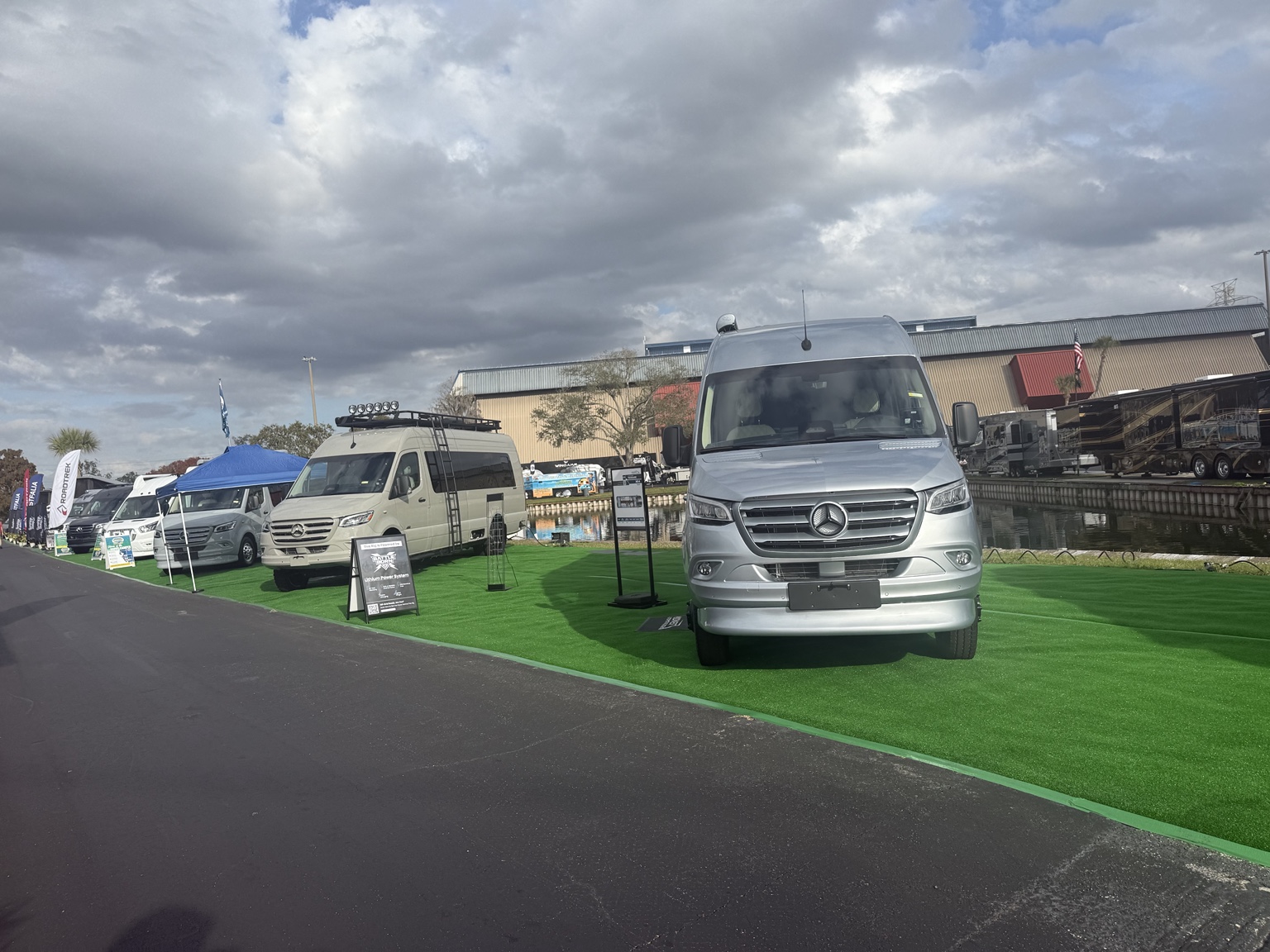 Camper van exhibit — Florida RV SuperShow 2026