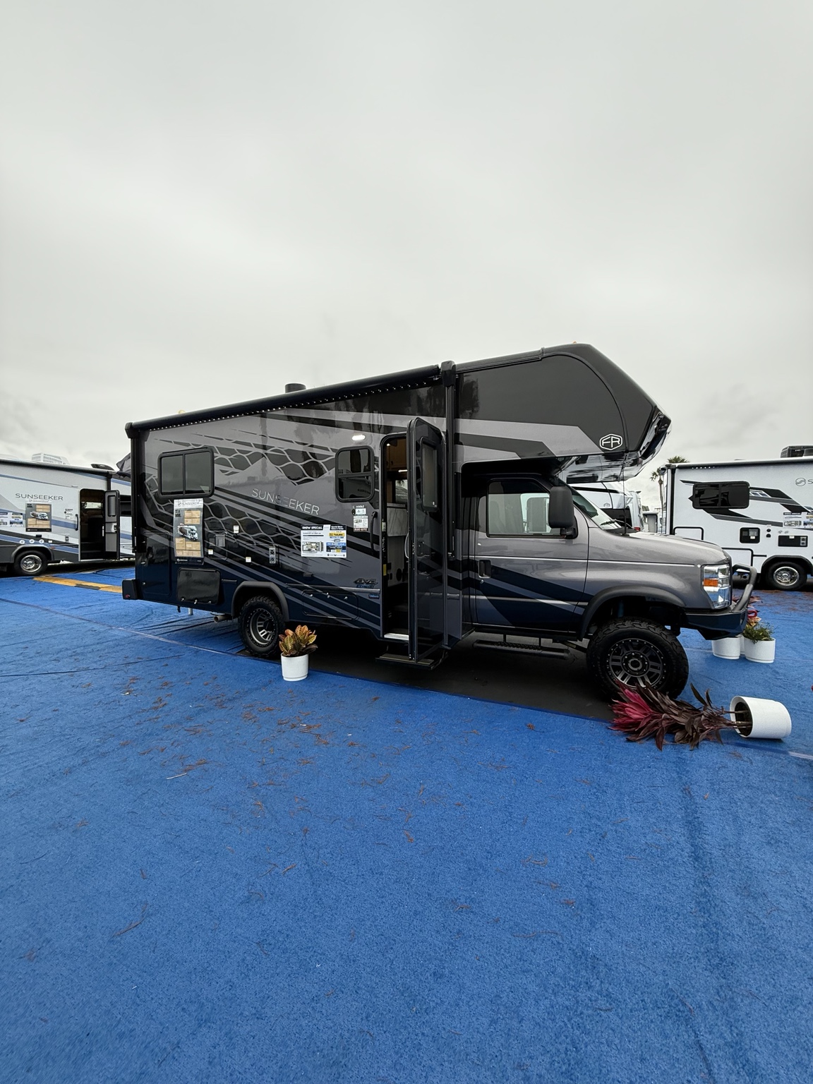 Sunseeker side profile — Florida RV SuperShow 2026