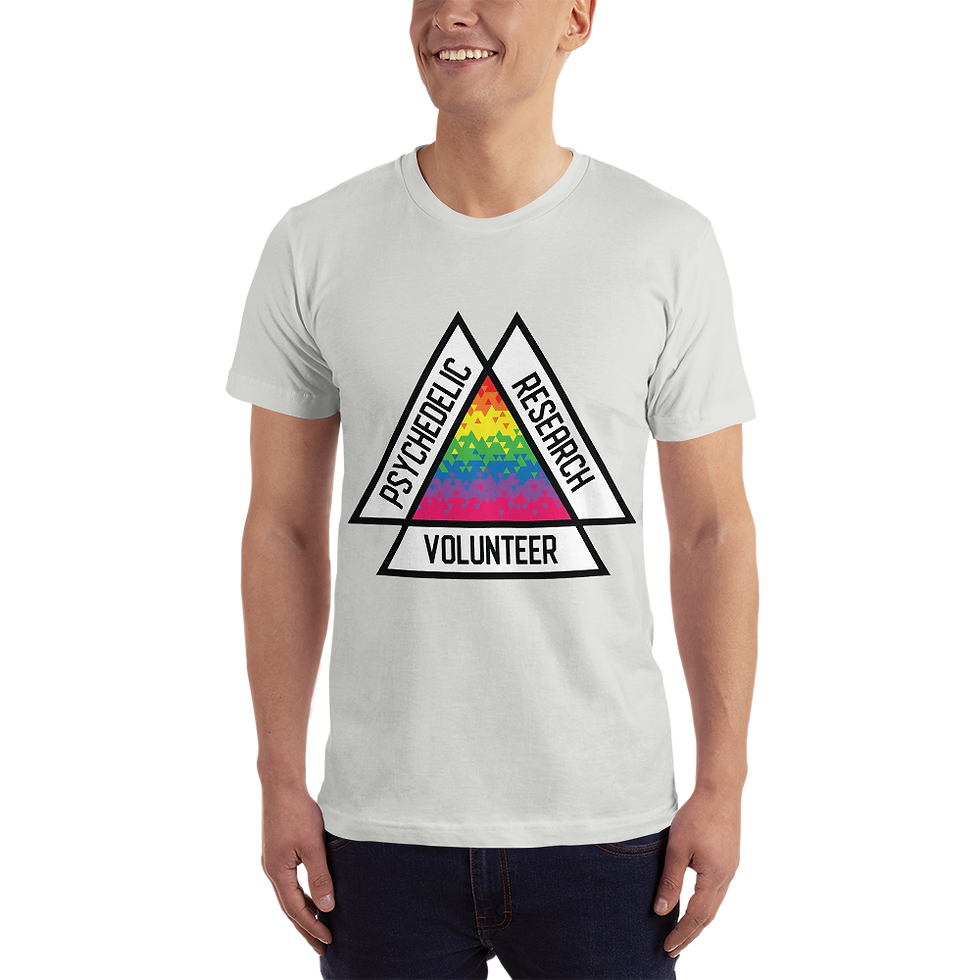Miniature : Men's Psychedelic Research Volunteer Tee - Made in USA 