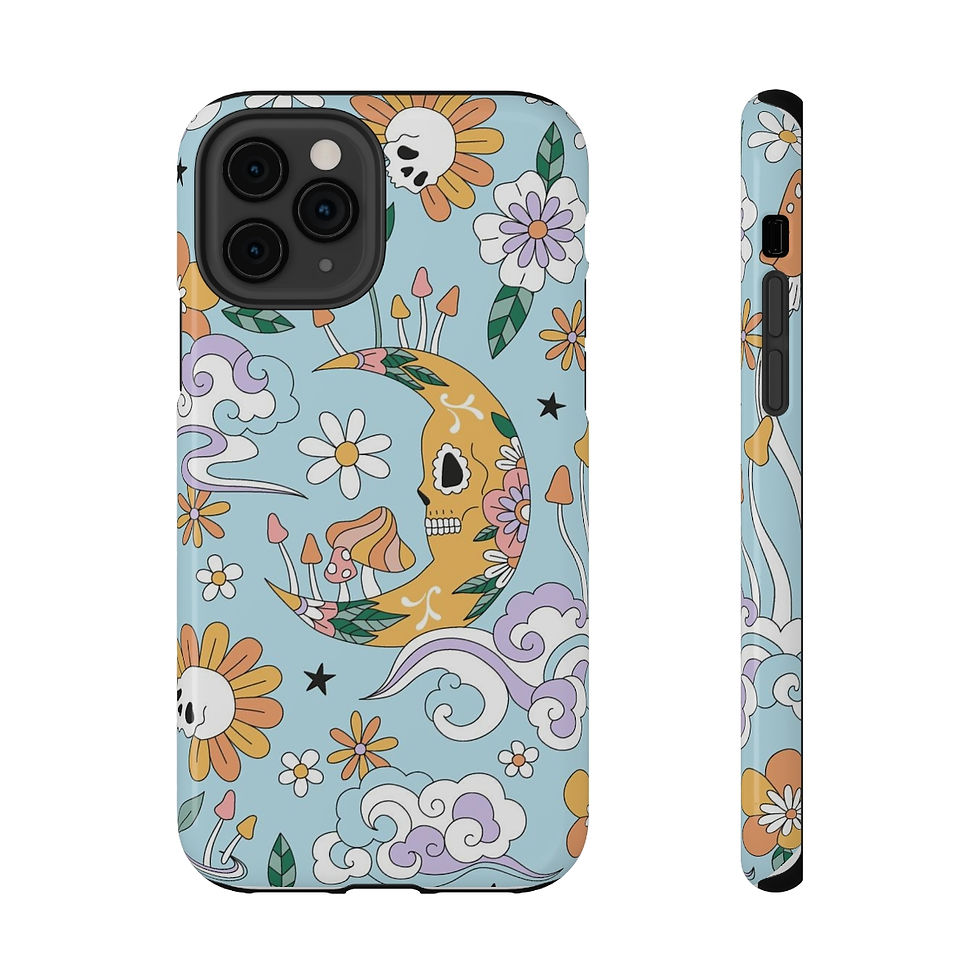 Miniature : Impact-Resistant Cell Phone Case - Hippy Psychedelic - All Makes / Models