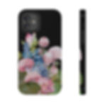 Miniatura: Mushroom Bouquet - Impact-Resistant Cell Phone Case - Trippy Floral - Feminine