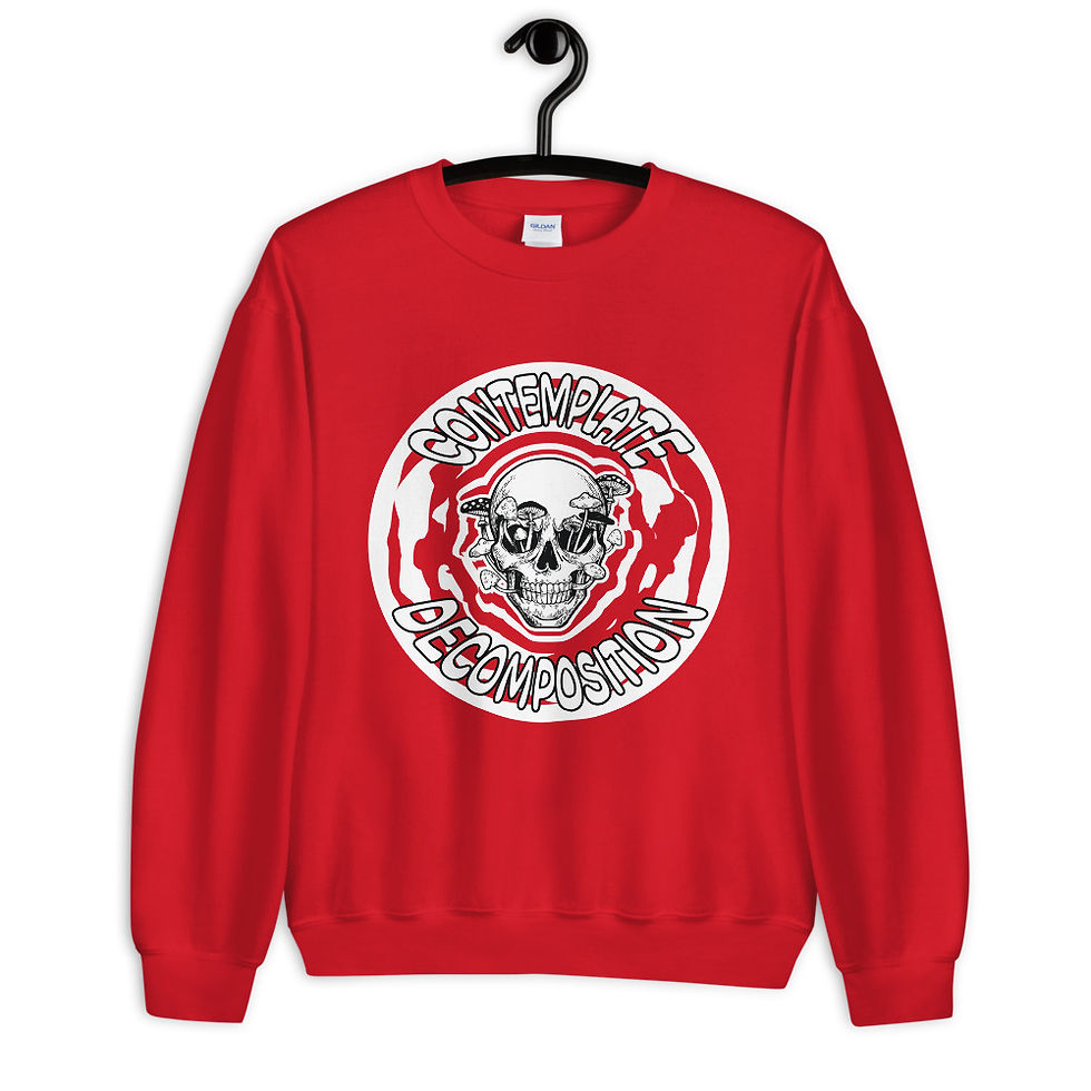 Miniature : Contemplate Decomposition Unisex Sweatshirt