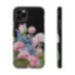 Miniatura: Mushroom Bouquet - Impact-Resistant Cell Phone Case - Trippy Floral - Feminine