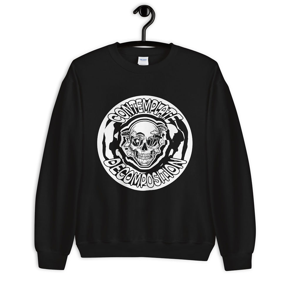 Miniature : Contemplate Decomposition Unisex Sweatshirt