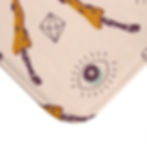 Miniatura: Bath Mat - Peach Evil Eye & Mushrooms