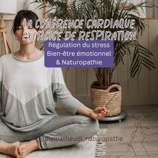 cohérence cardiaque - exercice de respiration consciente