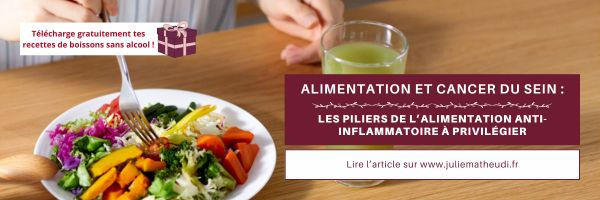 alimentation antiinflammatoire et cancer du sein