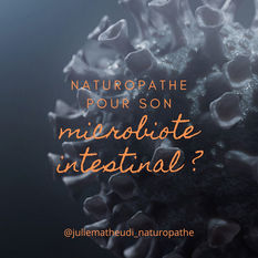 Naturopathe et Microbiote : prendre soin de ta flore intestinale naturellement.