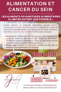 Aliments inflammatoires et cancer du sein