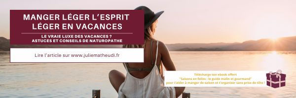 manger l'esprit léger