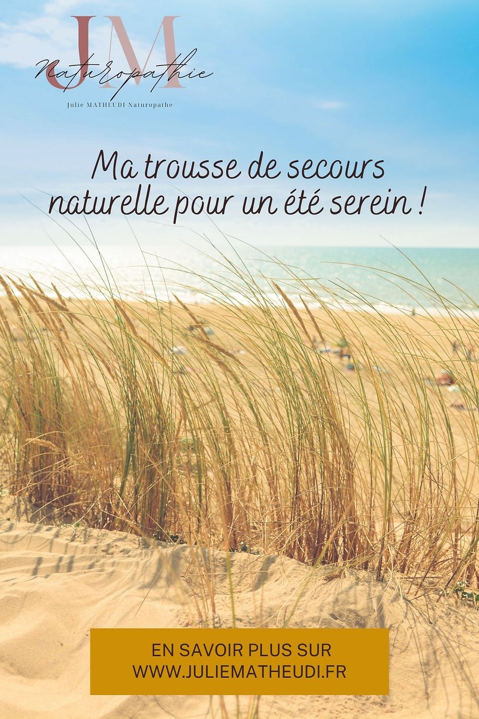trousse de secours naturelle pour les vacances