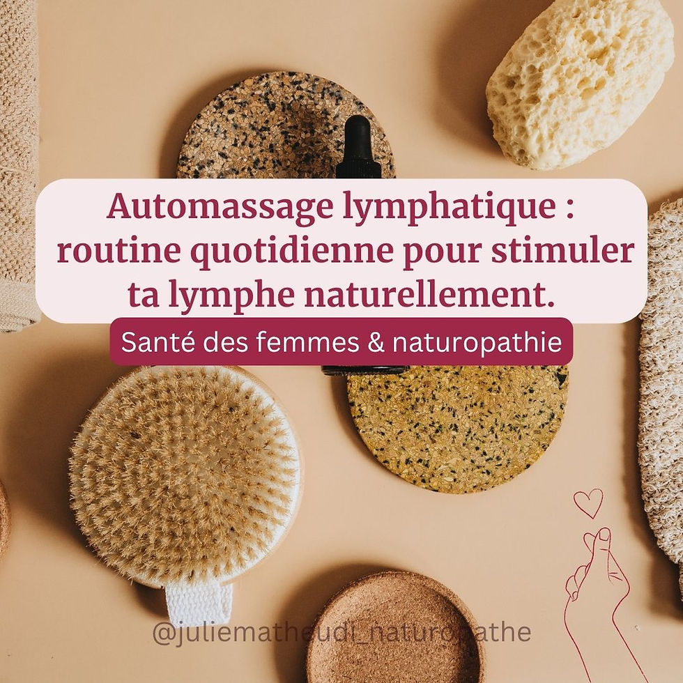 automassage lymphatique