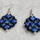Thumbnail: Earrings - Ginko X-Wise - Blue