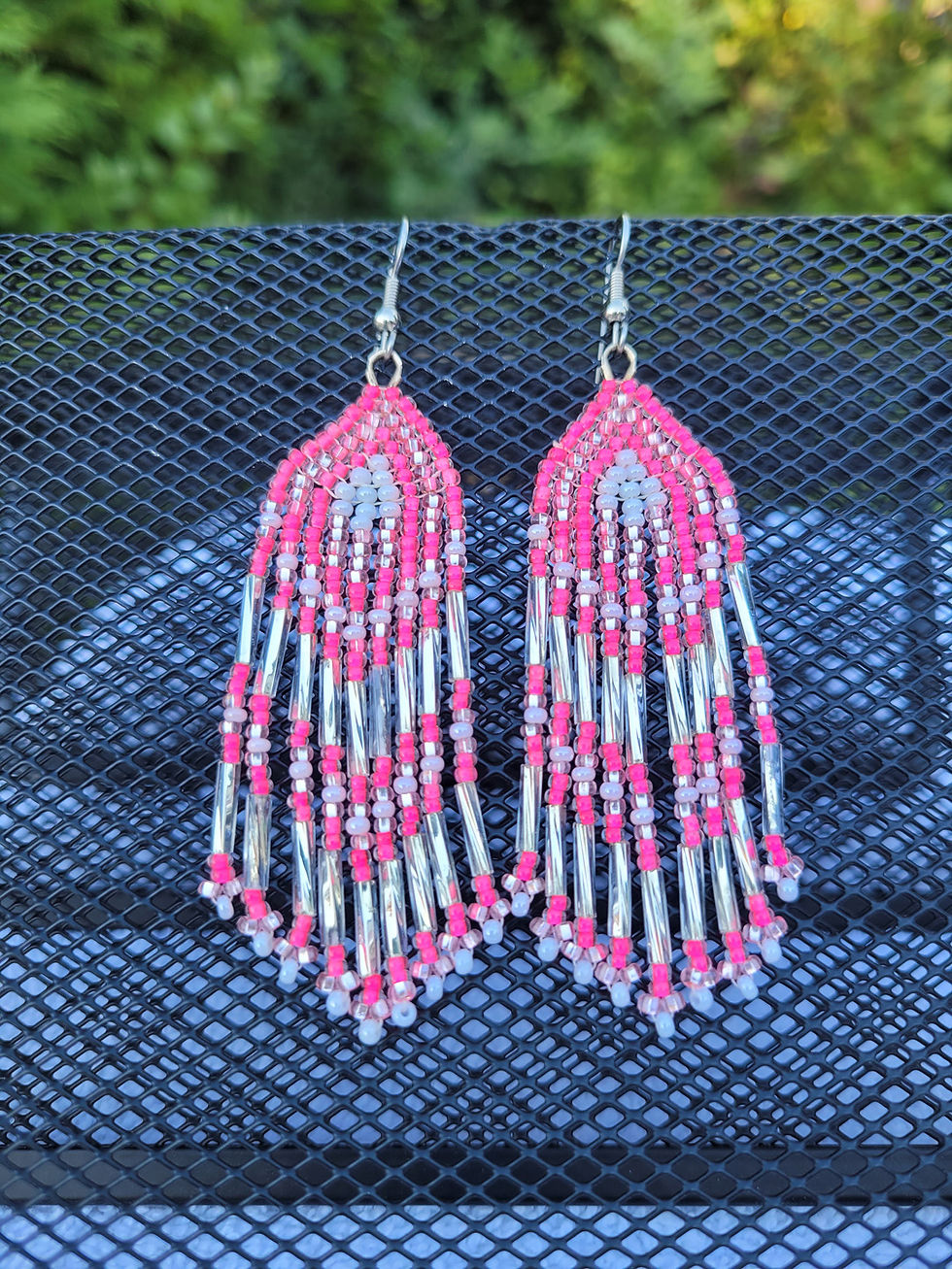Thumbnail: Pure Chevron Budge - Neon Pink