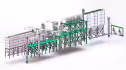 120t wheat flour mill