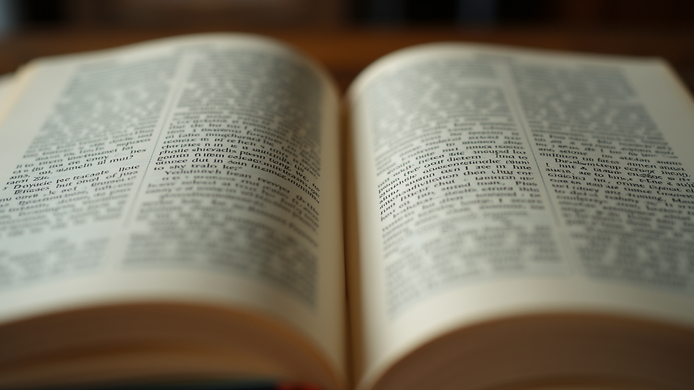 Close-up view of an open book depicting Zora Neale Hurston's text