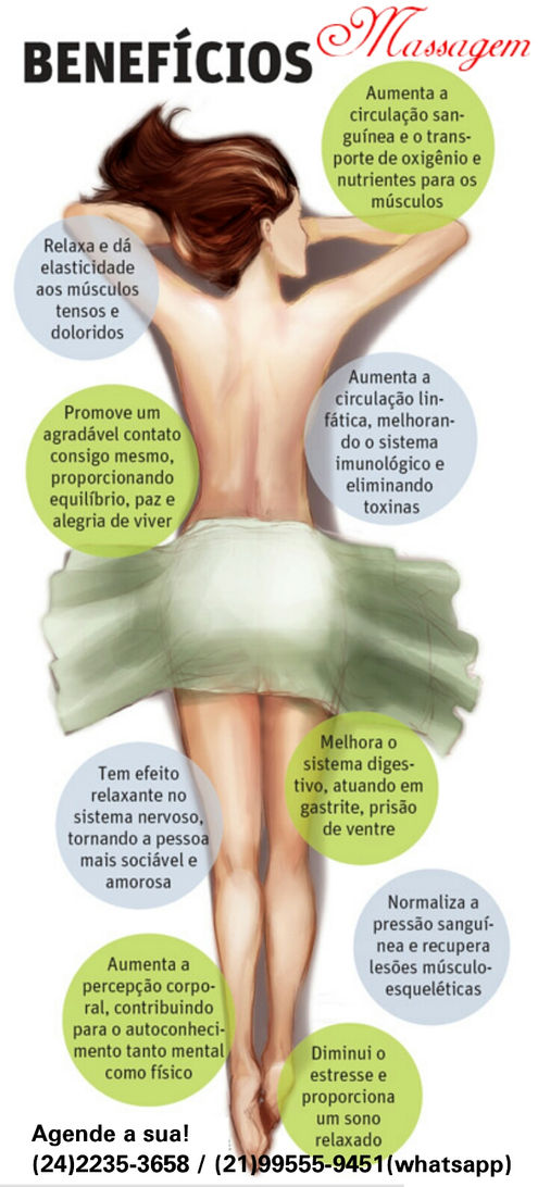 BENEFÍCIOS DE RECEBER UMA MASSAGEM