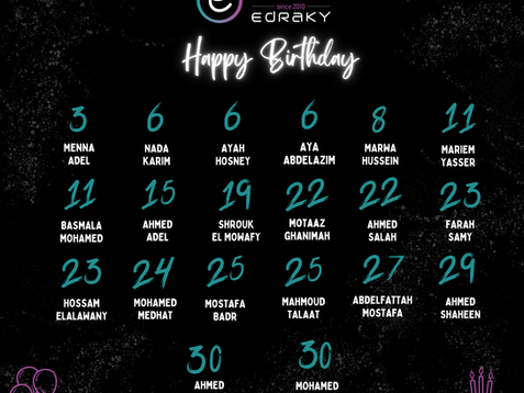 June Birthdays 🎂🎉