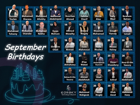 September Birthdays 🎂🎉